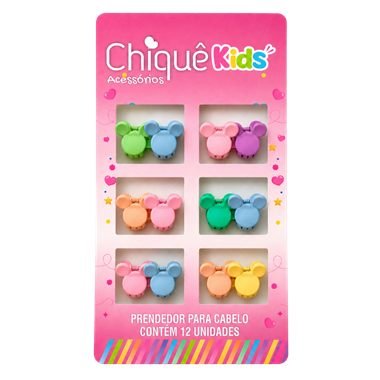 Piranha Mini com 12 unidades — linha Chiquê Kids